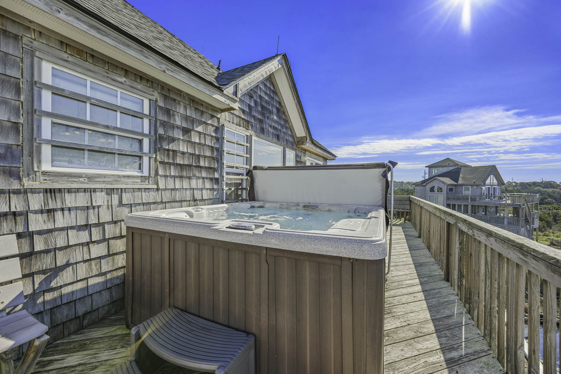 Surf Or Sound Realty 1047 LV 2 Kite Hot Tub 1