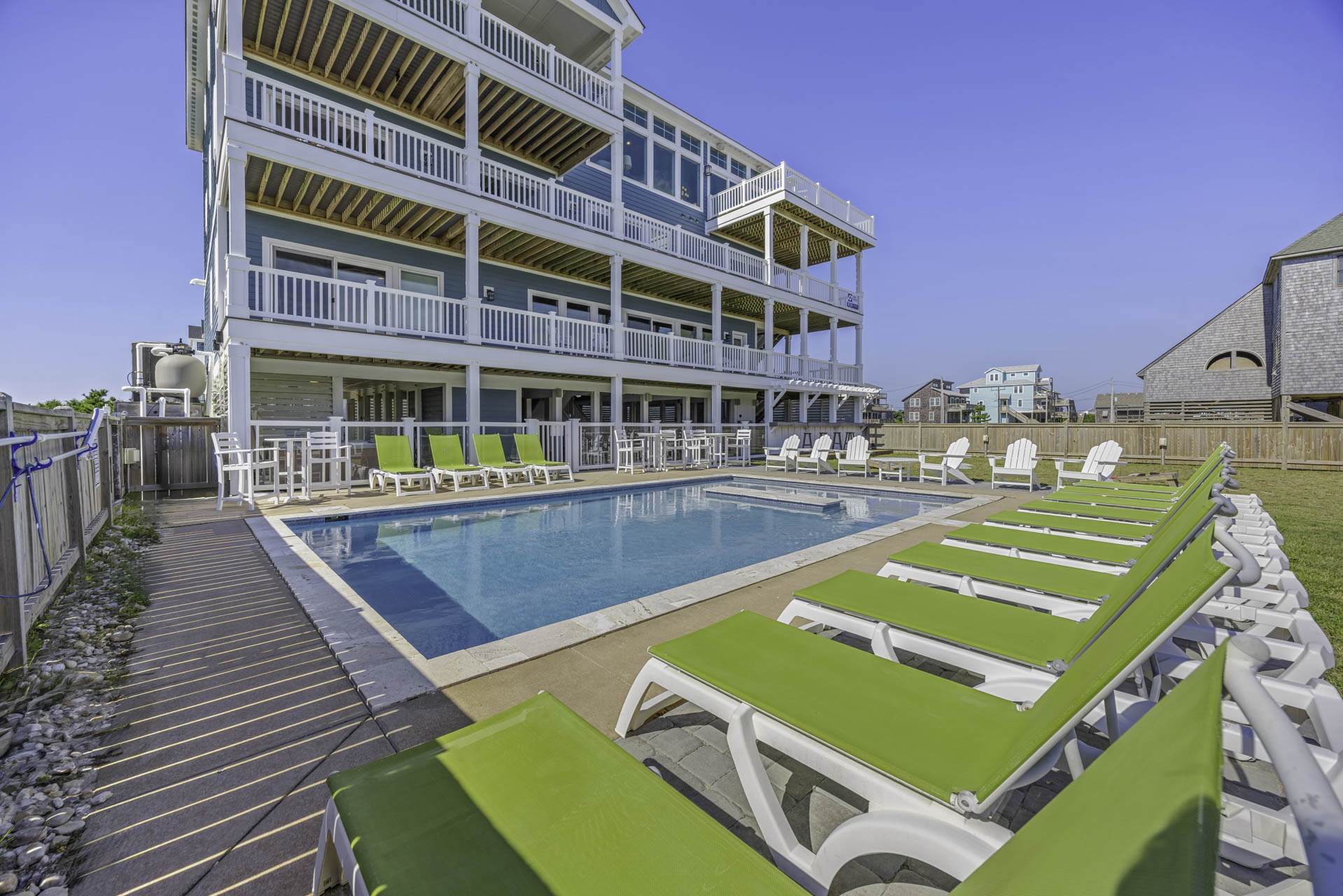 Surf Or Sound Realty 866 Wa Hoo Hatteras Pool Area 2