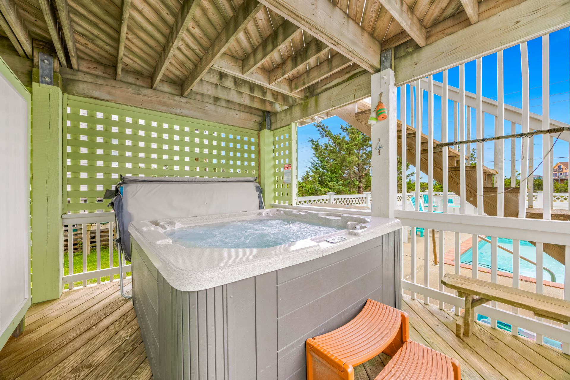 Surf Or Sound Realty 1250 Carolina Pearl Hot Tub