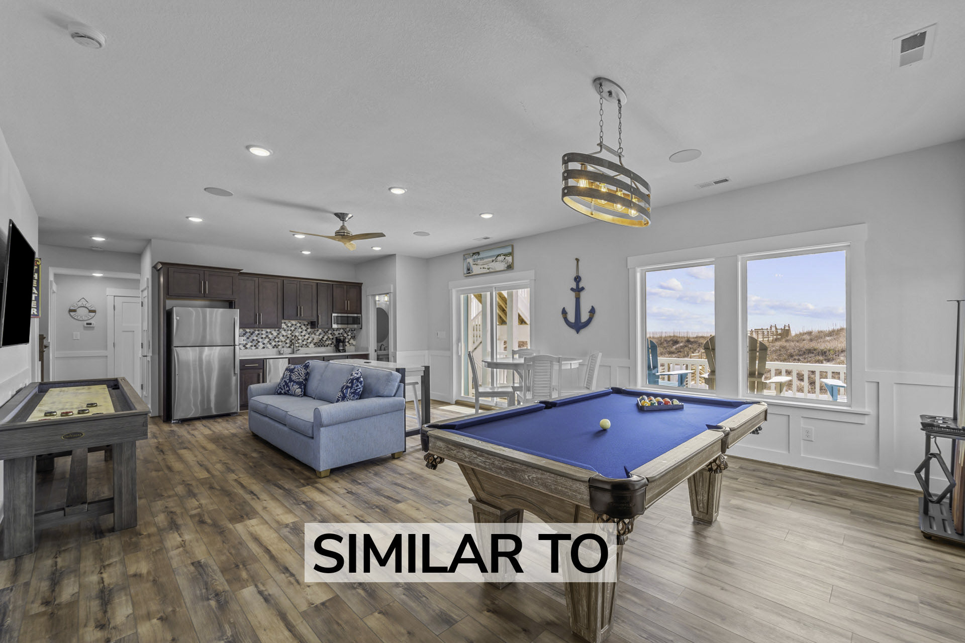 Surf Or Sound Realty 1093 Hatteras Holiday Game Room 2 Similar To Edit