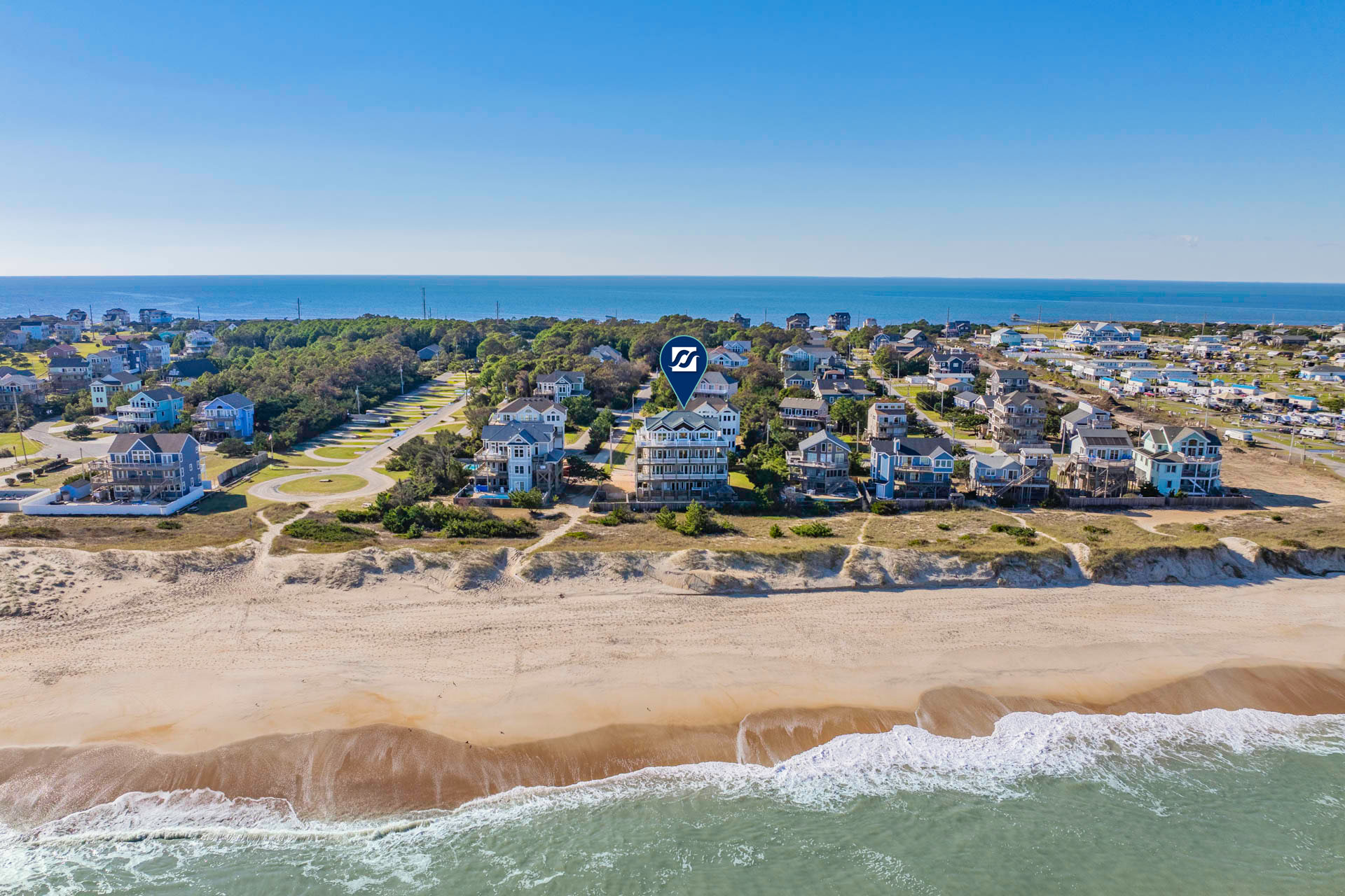 Surf Or Sound Realty 679 Sea Glass Exterior 8 Pin