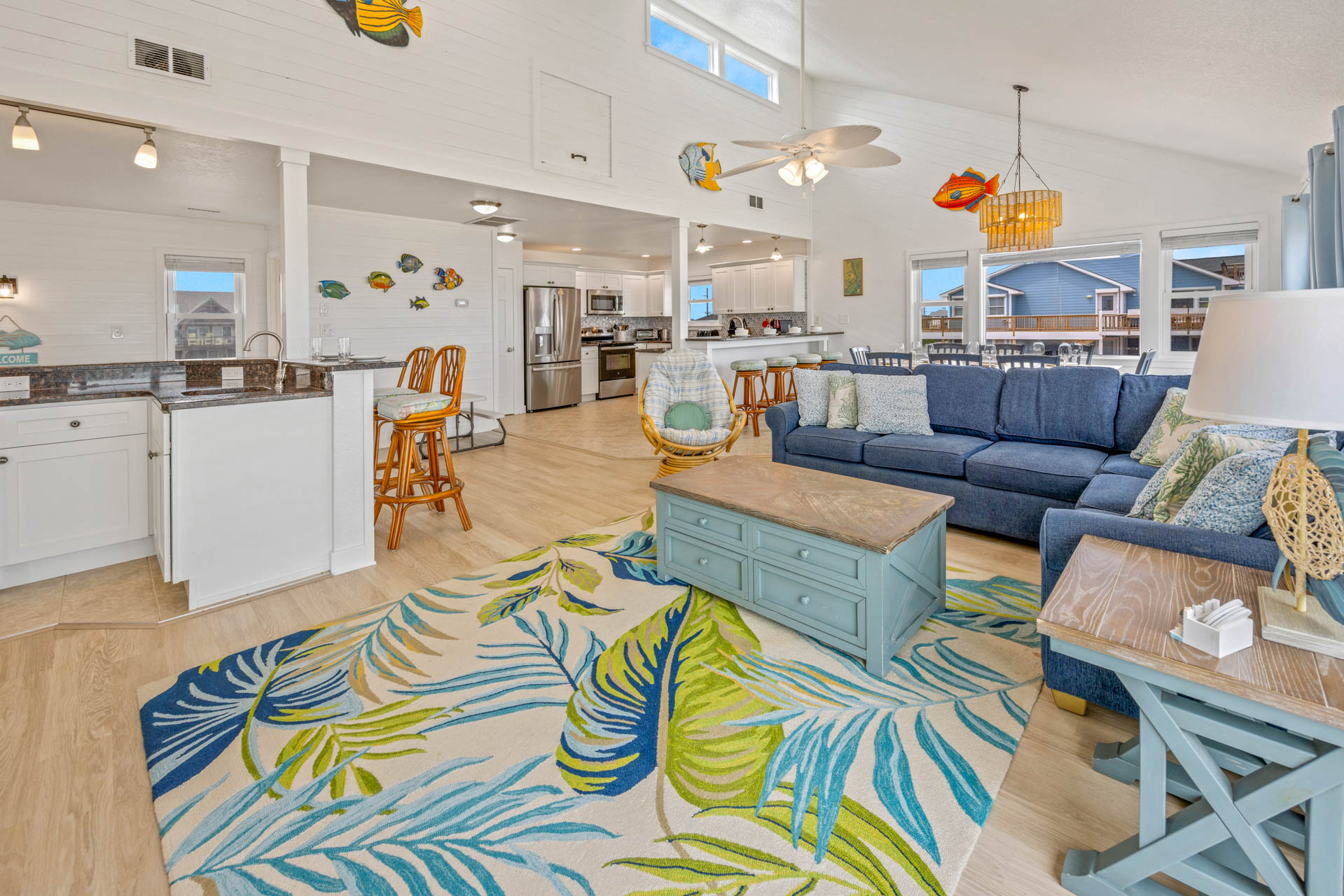 Surf Or Sound Realty 1226 Ocean's 31 Great Room 2