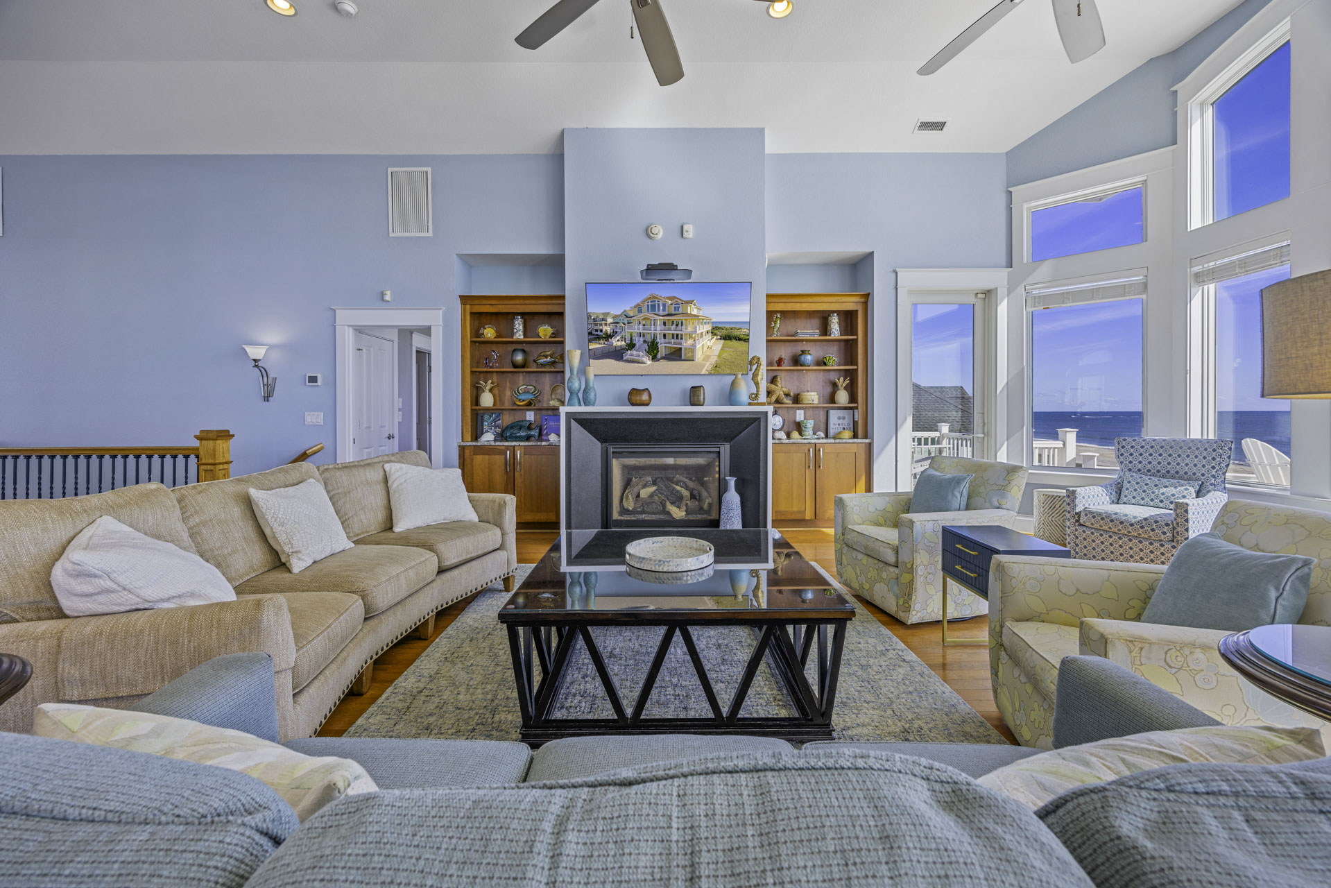 Surf Or Sound Realty 803 Chicken By The Sea Great Room 5