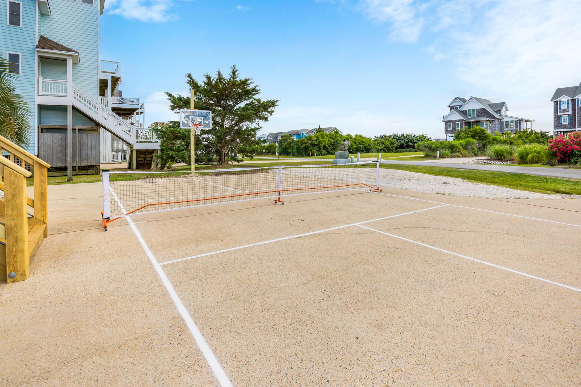 Surf Or Sound Realty 1224 Ride Like The Wind Pickleball Court