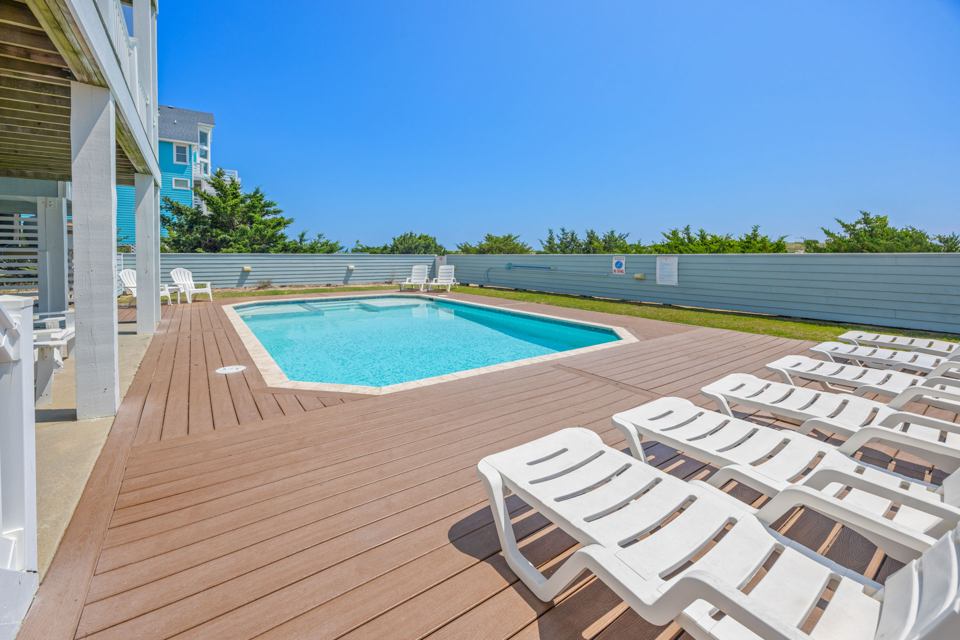 Surf Or Sound Realty 778 Time Out Pool Area 5