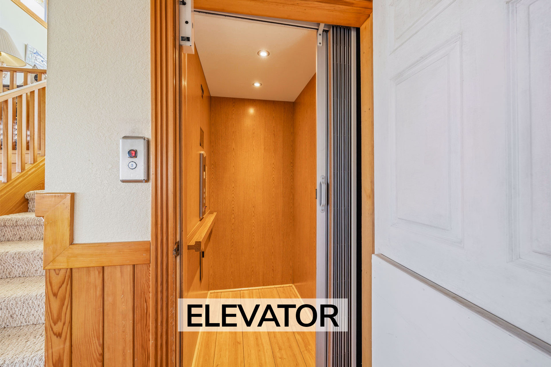 Surf Or Sound Realty 460 Freebird Elevator Label