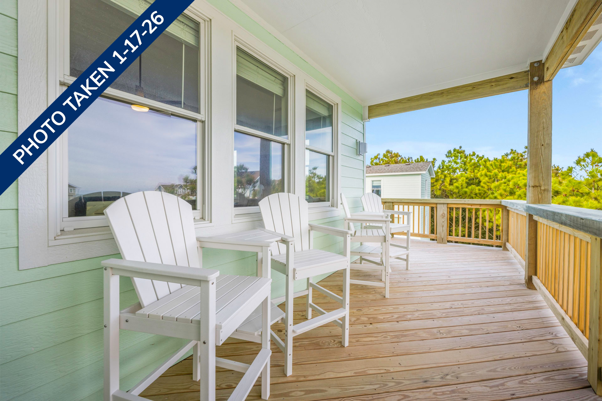 Surf Or Sound Realty 1240 Coastal Breeze Deck 1 Date