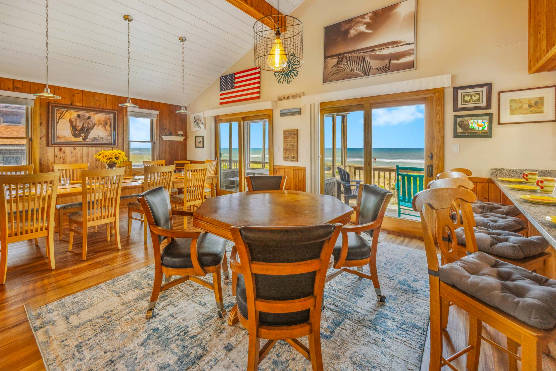 Surf Or Sound Realty 831 Avon Surf Dining Area 6