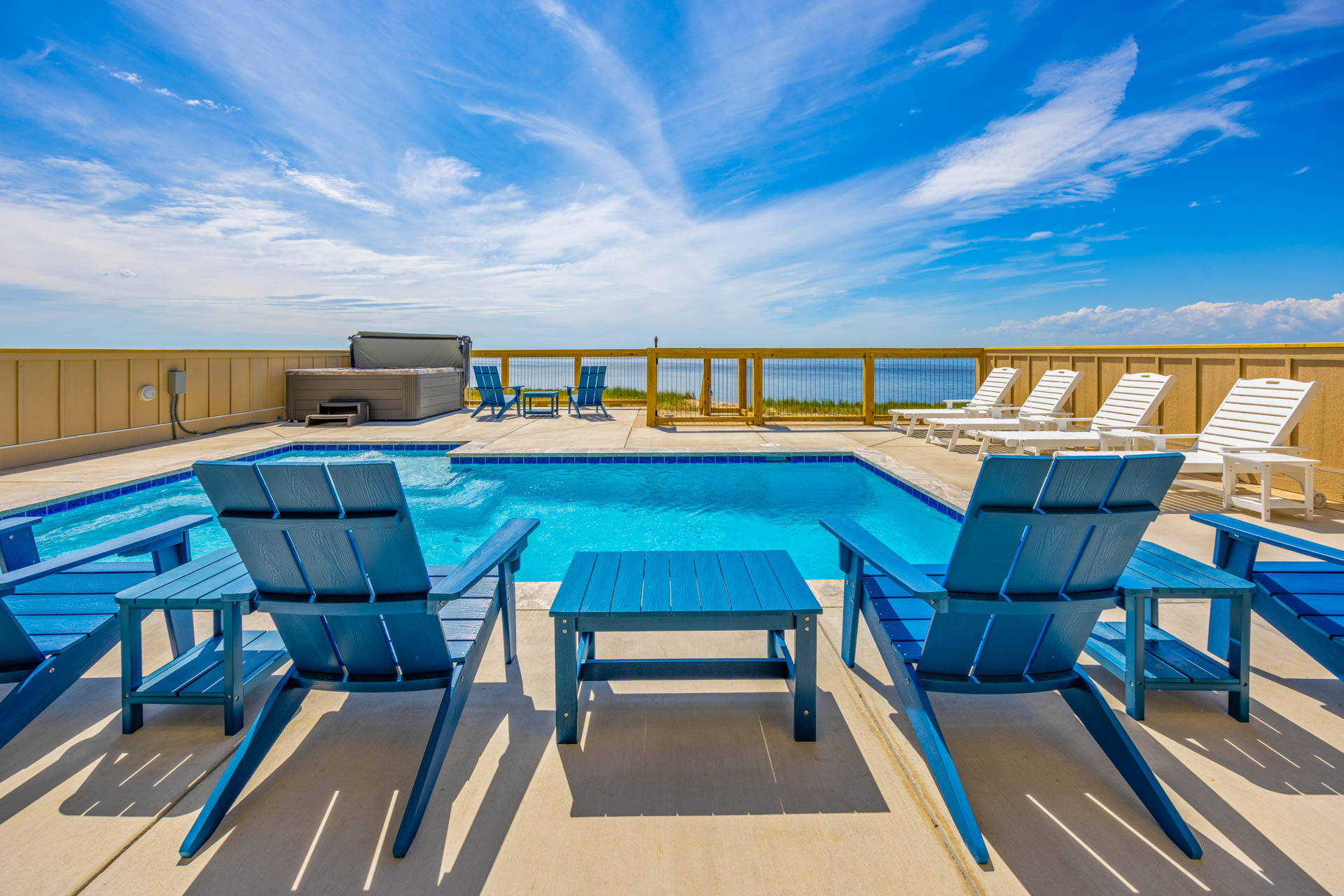 Surf Or Sound Realty 1204 Ocean's 12 Pool Area 8