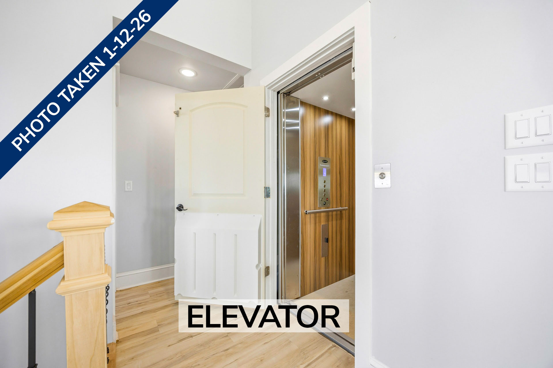 Surf Or Sound Realty 1238 TBD Elevator Date Label