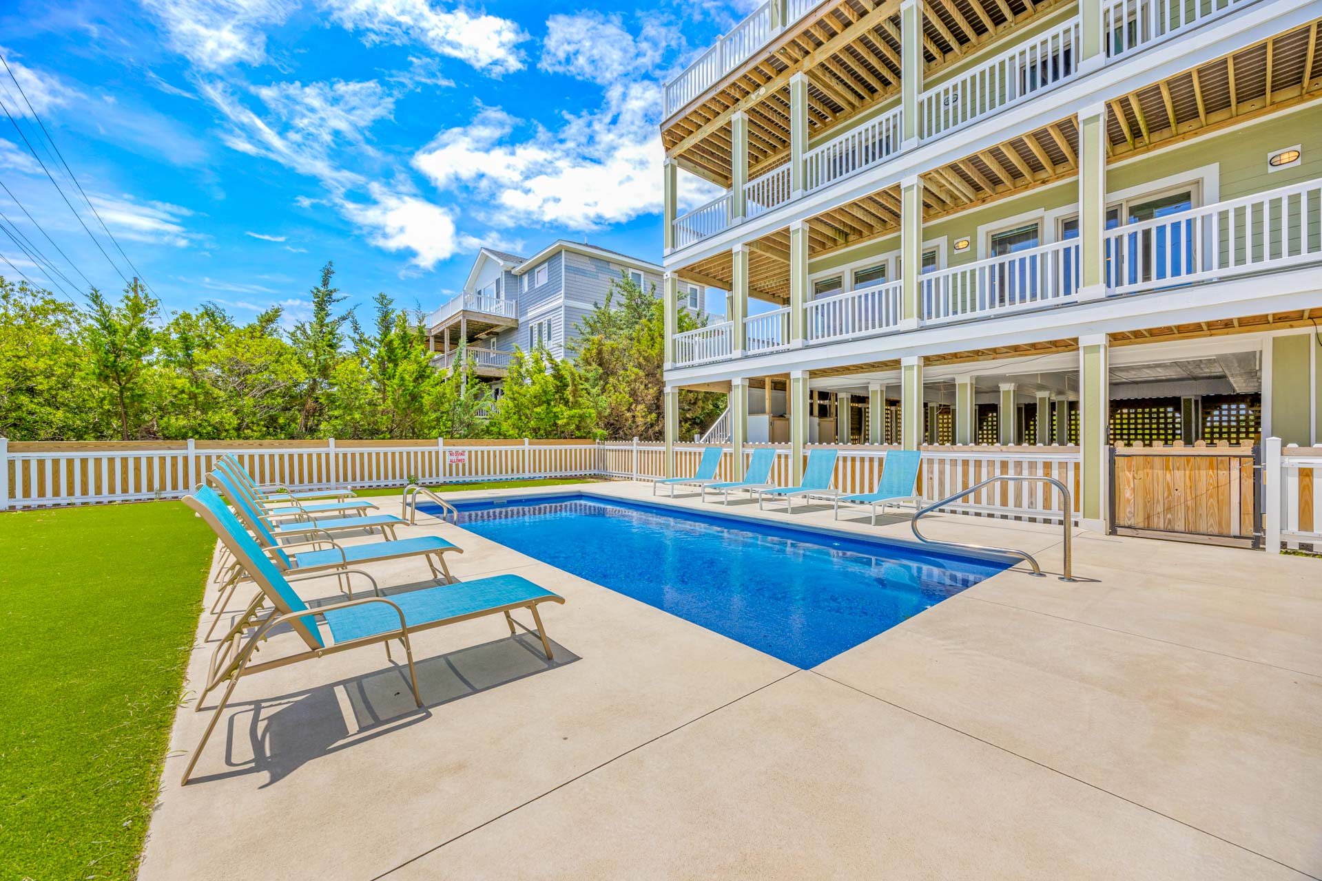 Surf Or Sound Realty 1238 Costa Del Mar Pool Area 5