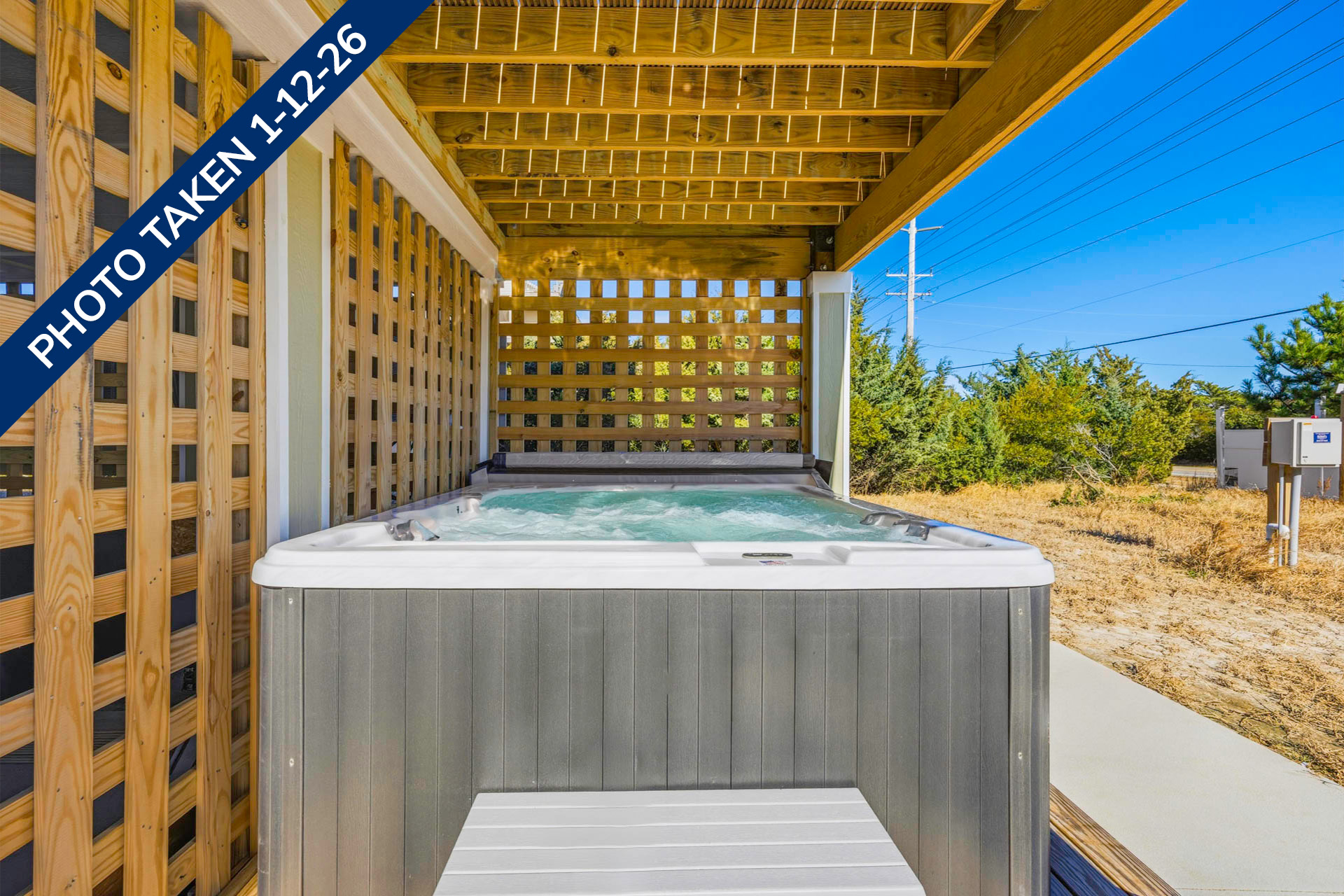 Surf Or Sound Realty 1238 TBD Hot Tub Date