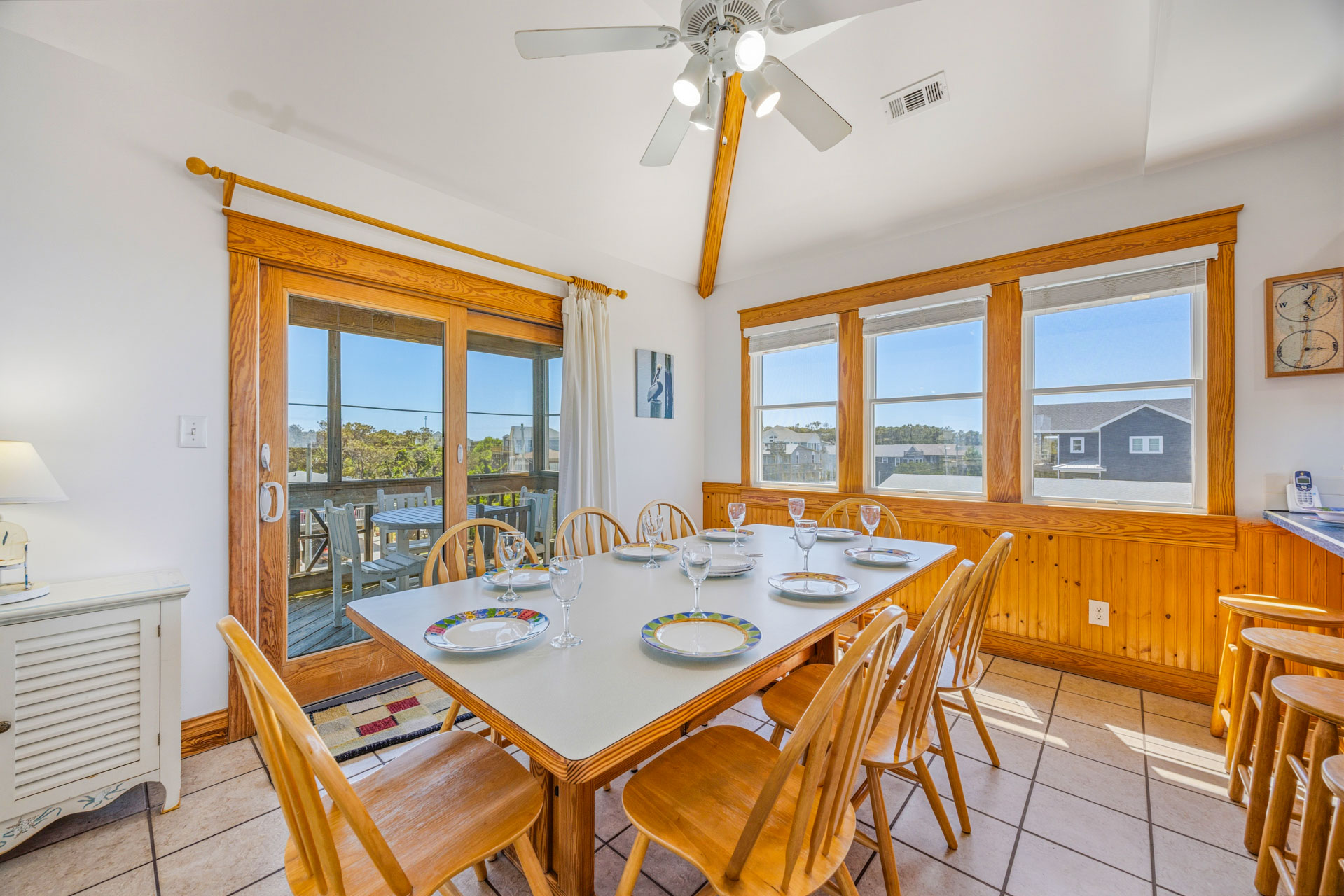 Surf Or Sound Realty 870 Two Sons Dining Area 2