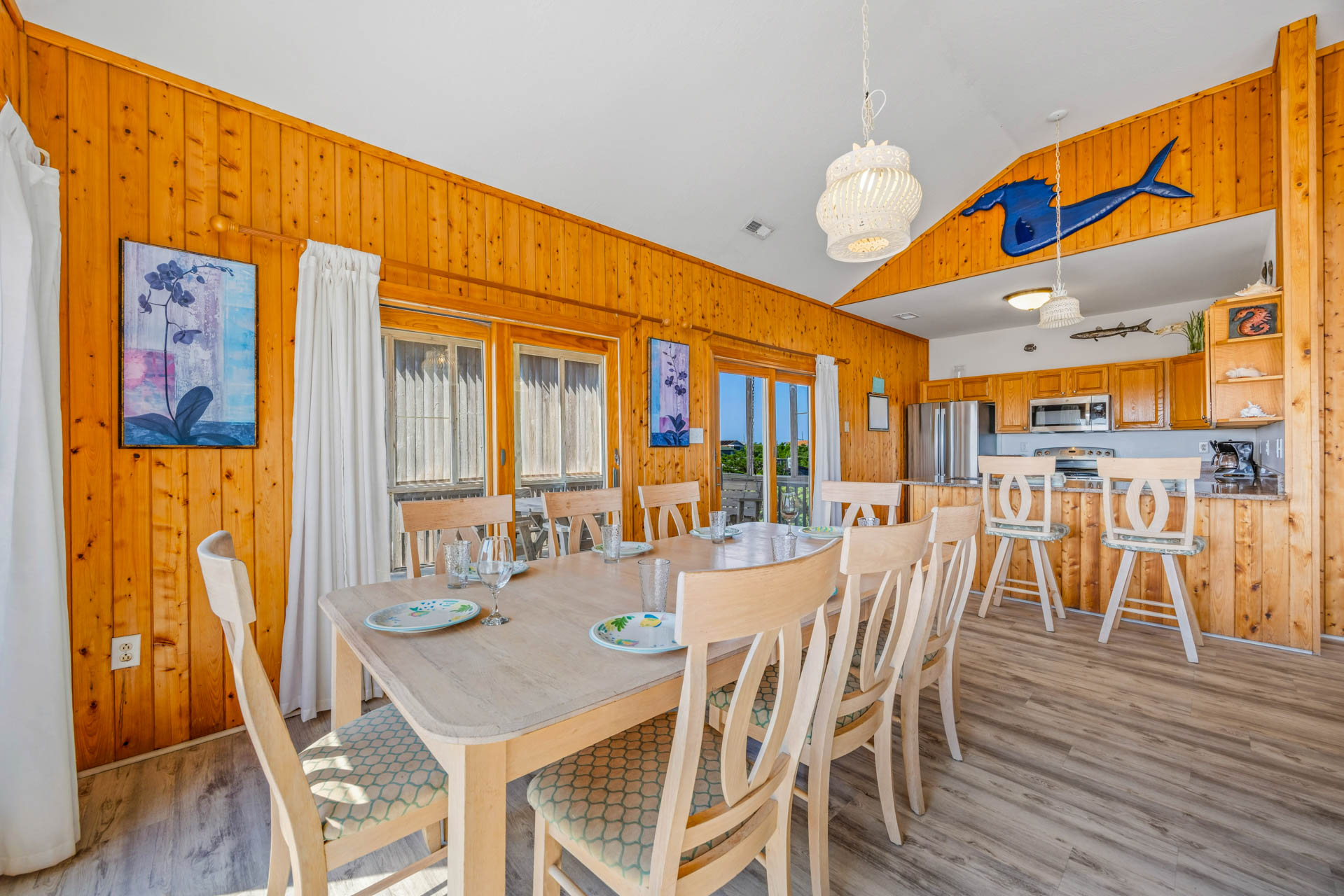 Surf Or Sound Realty 156 A Beach Song Dining Area 4