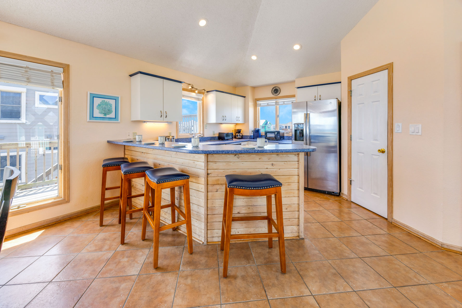 Surf Or Sound Realty 751 Windows To The Sea Kitchen 1