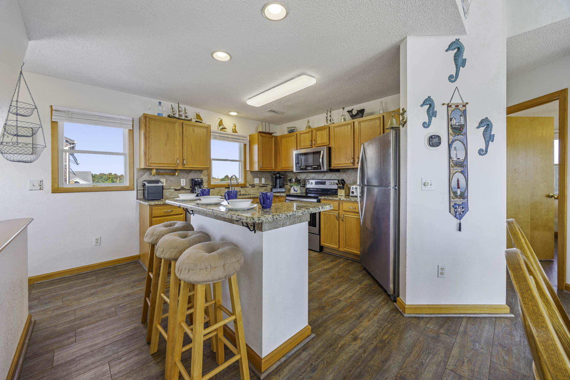 Surf Or Sound Realty 854 Crewe's Nest Kitchen 2