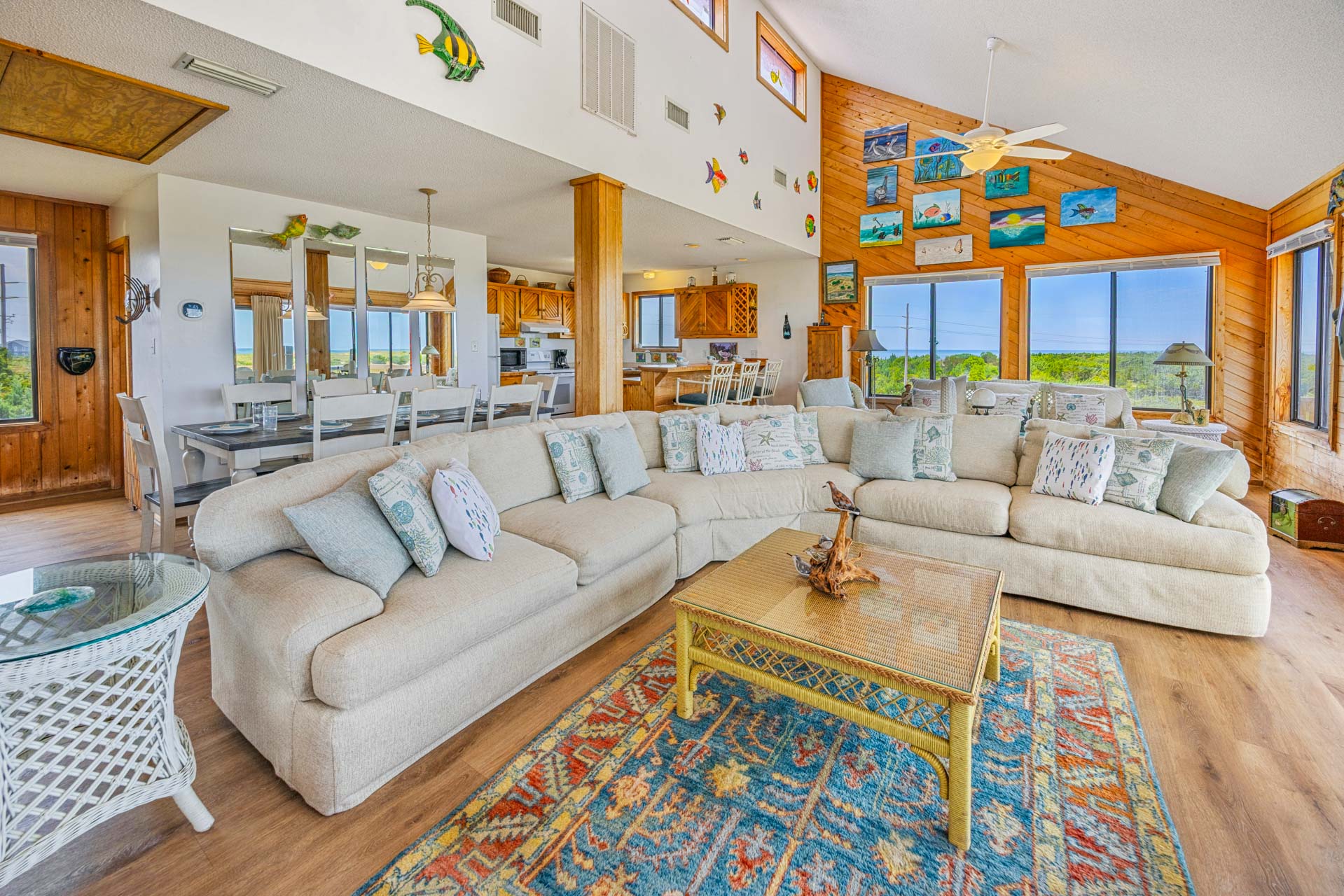 Surf Or Sound Realty 958 Second Wind Avon Great Room 5