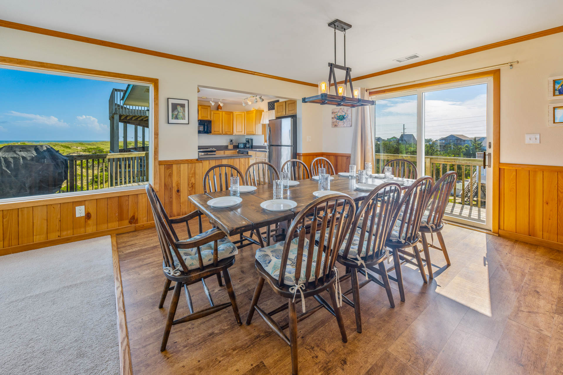 Surf Or Sound Realty 9 Reflections Dining Area 2