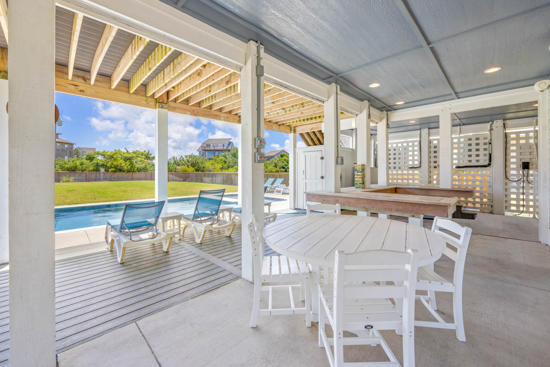 Surf Or Sound Realty 903 Ocean's 10 Pool Area 1