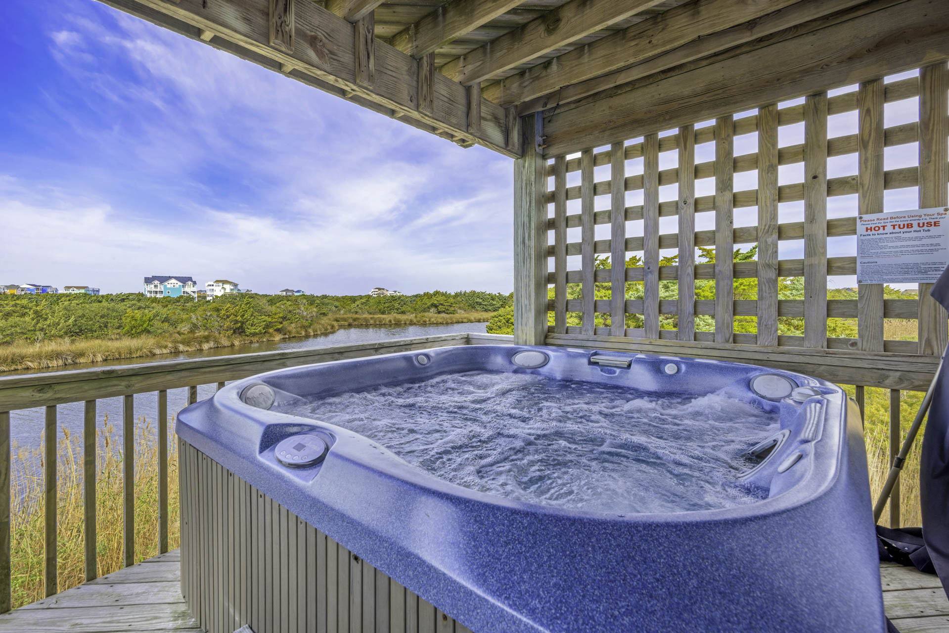 Surf Or Sound Realty 1235 Belle Vie Hot Tub 1