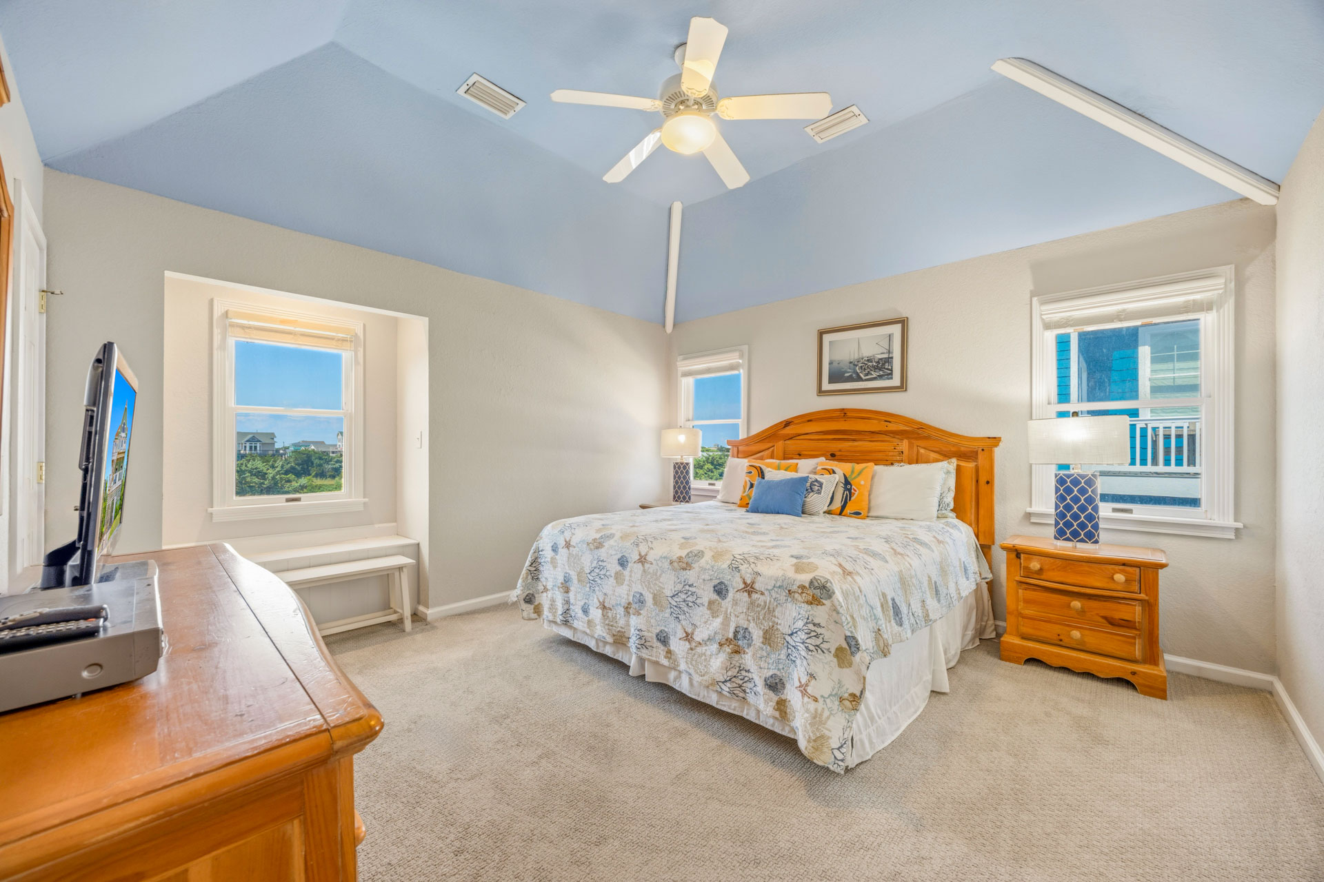 Surf Or Sound Realty 868 Forever Sunshine Bedroom 1 1