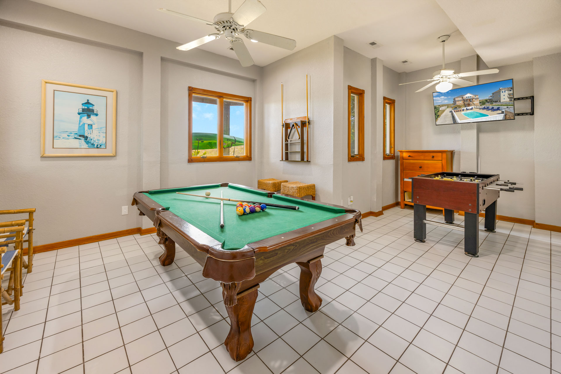 Surf Or Sound Realty 952 Hatteras Jack Game Room 1