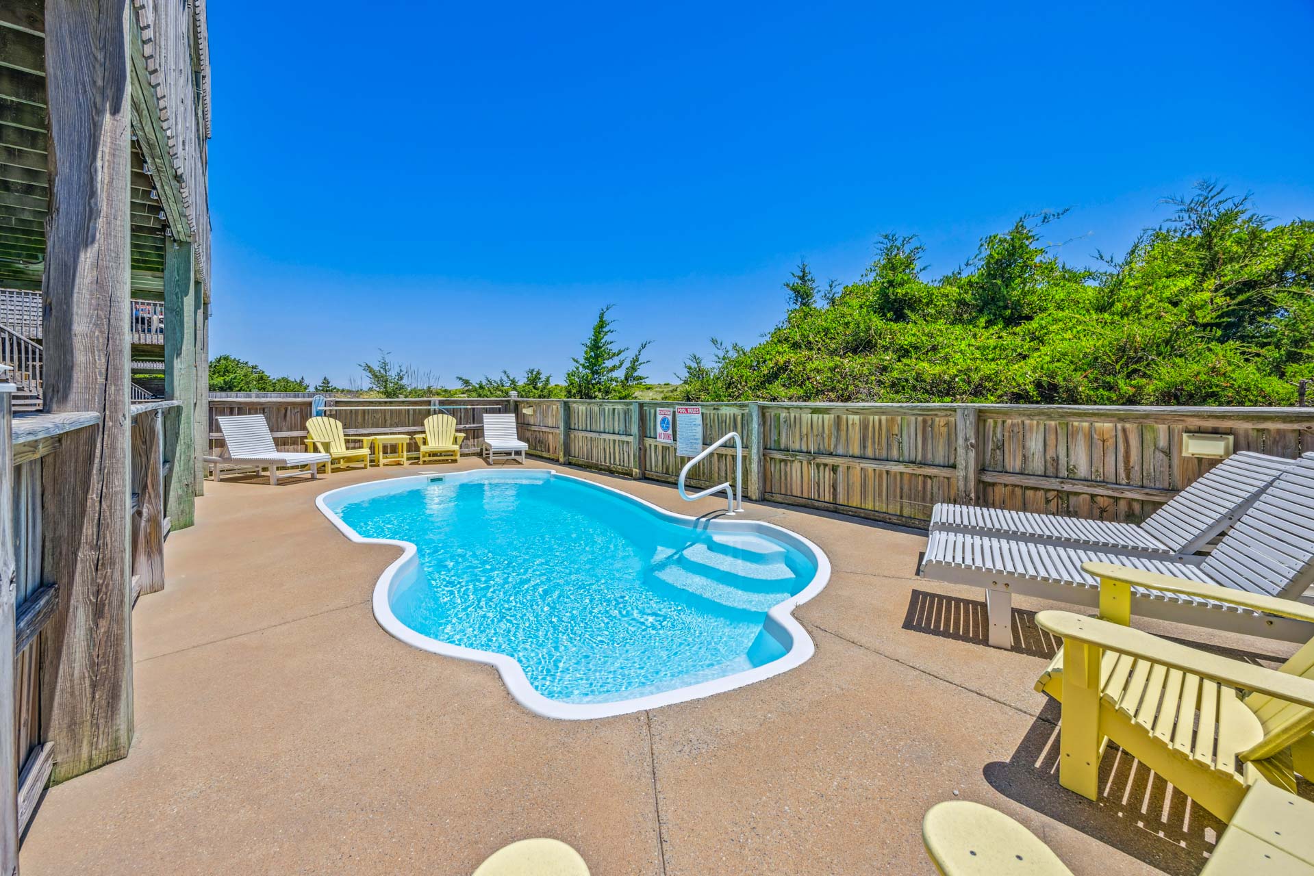 Surf Or Sound Realty 704 A Reel Addiction Pool Area 2