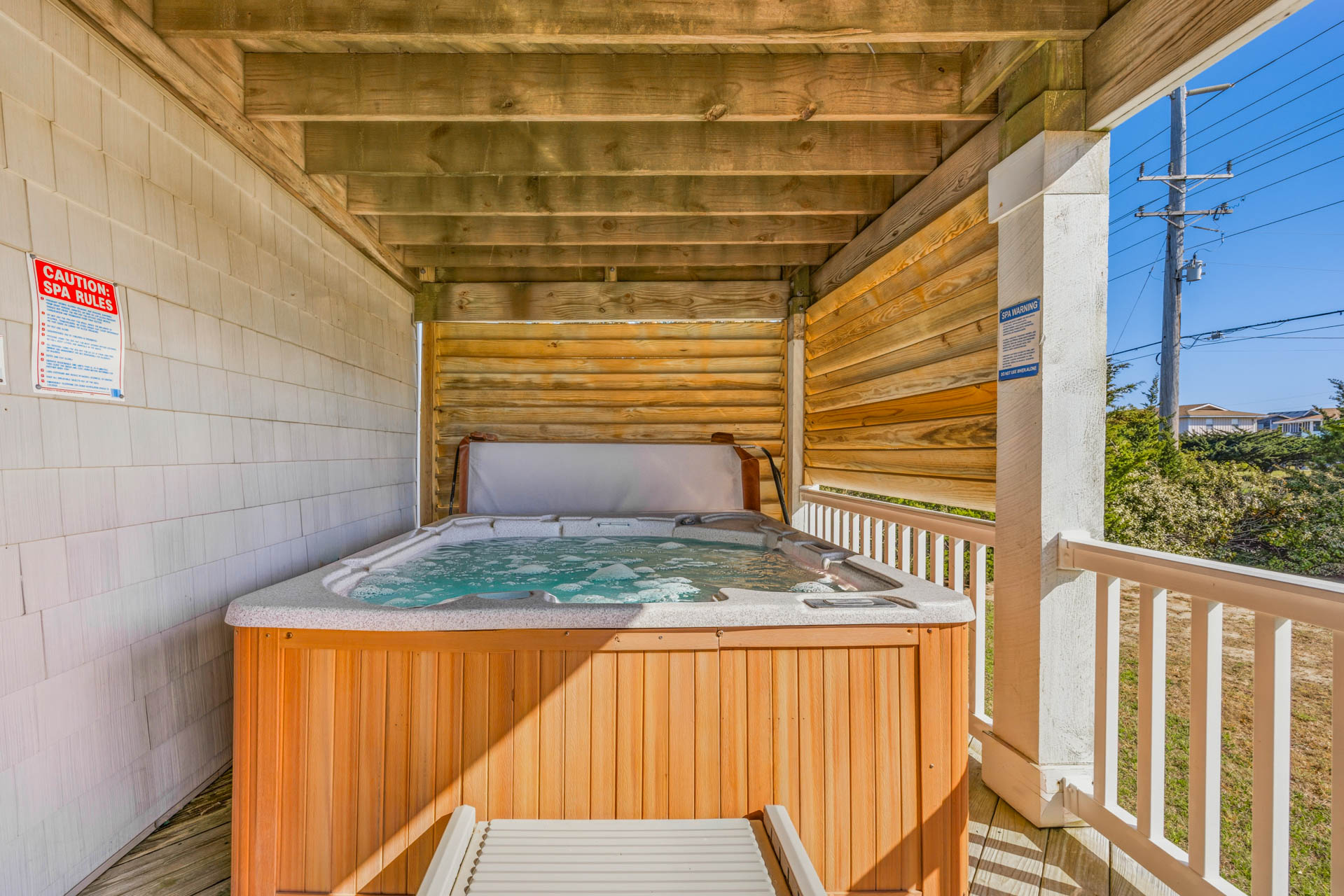 Surf Or Sound Realty 823 Sounds Good 2 Me Hot Tub