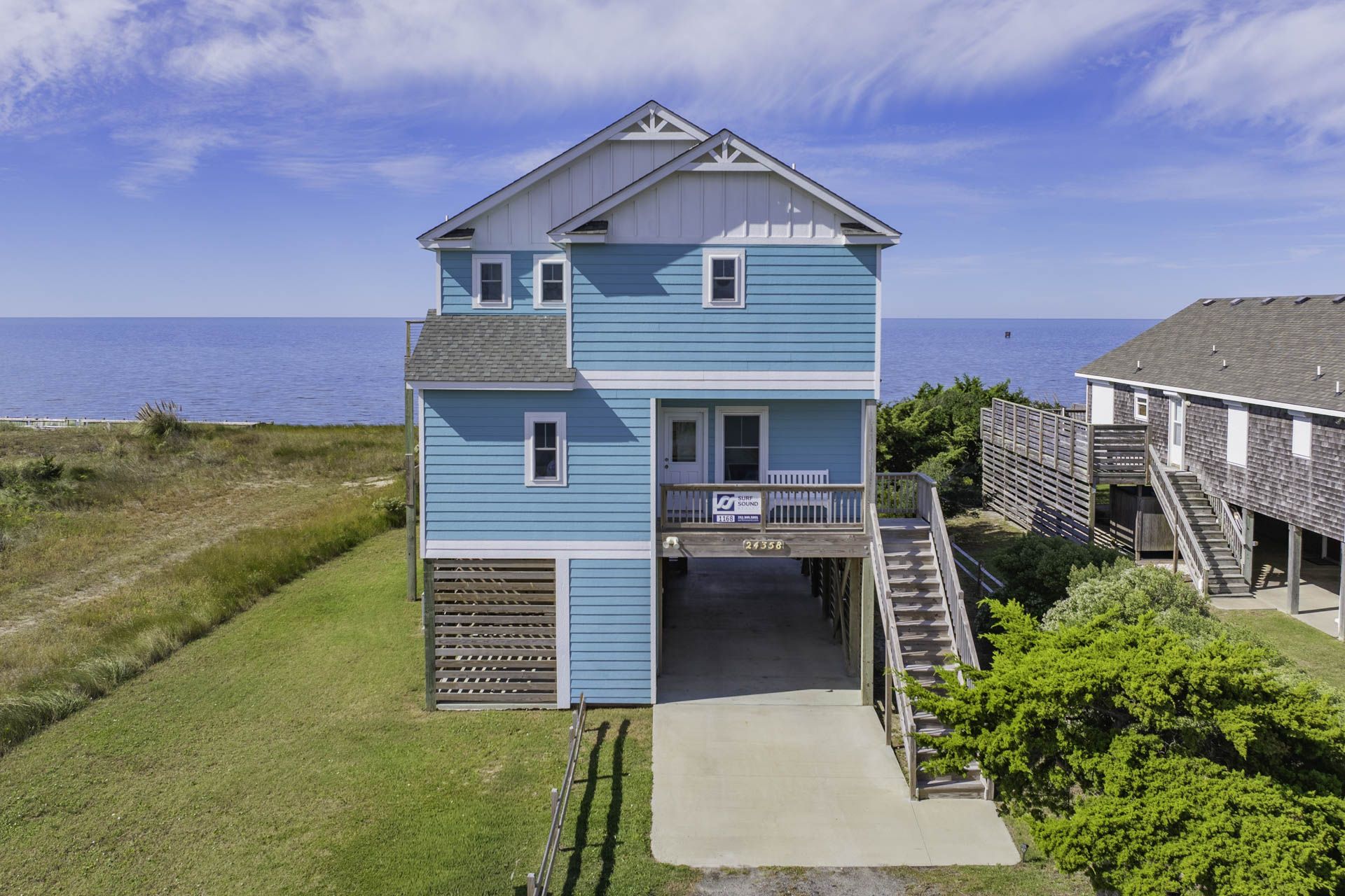 Surf Or Sound Realty 1168 Golden Hour On The Sound Exterior 1