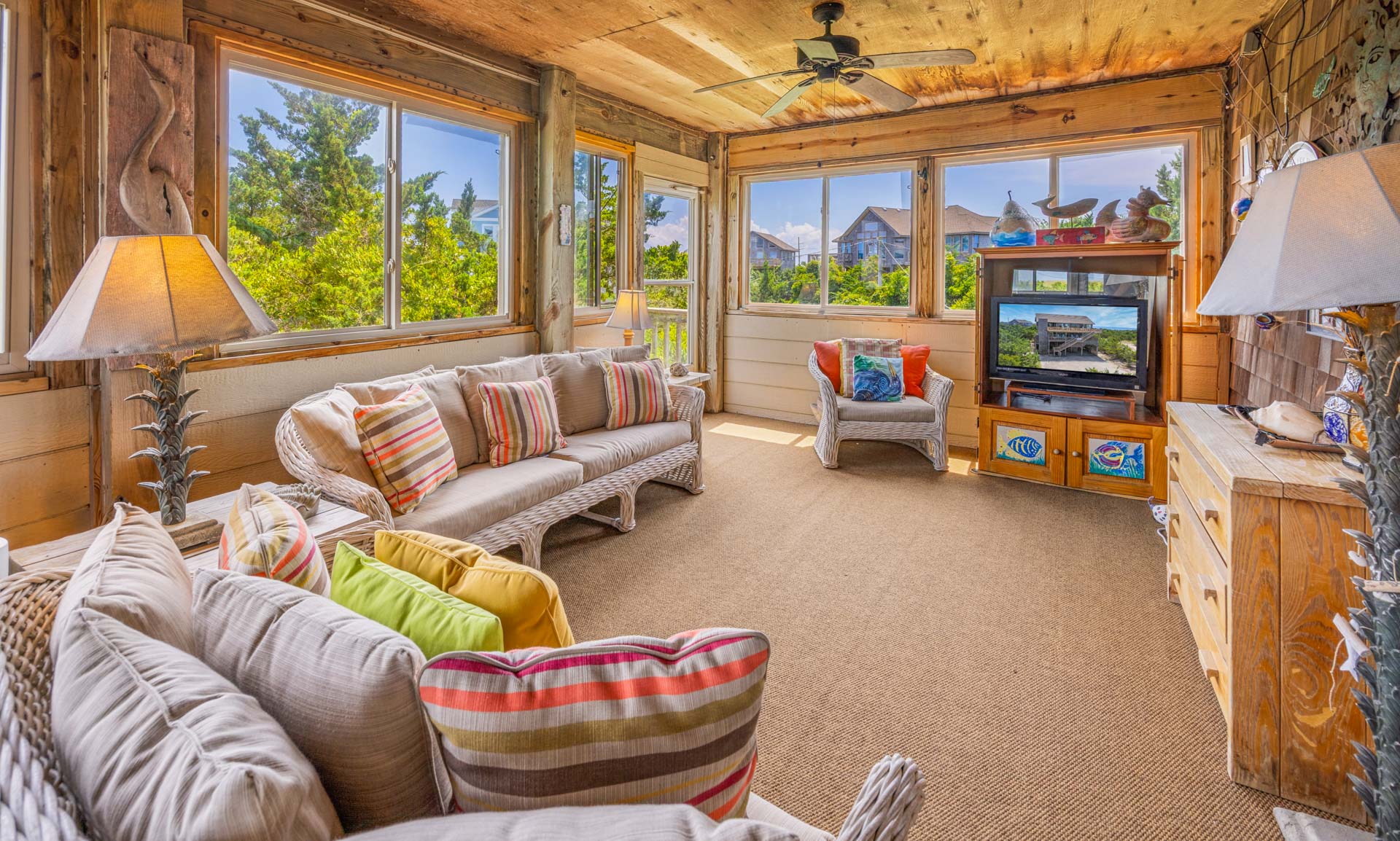 Surf Or Sound Realty 958 Second Wind Avon Screened Porch 5