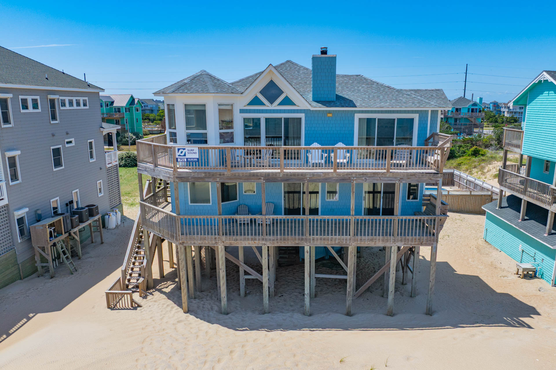 Surf Or Sound Realty 751 Windows To The Sea Exterior 8