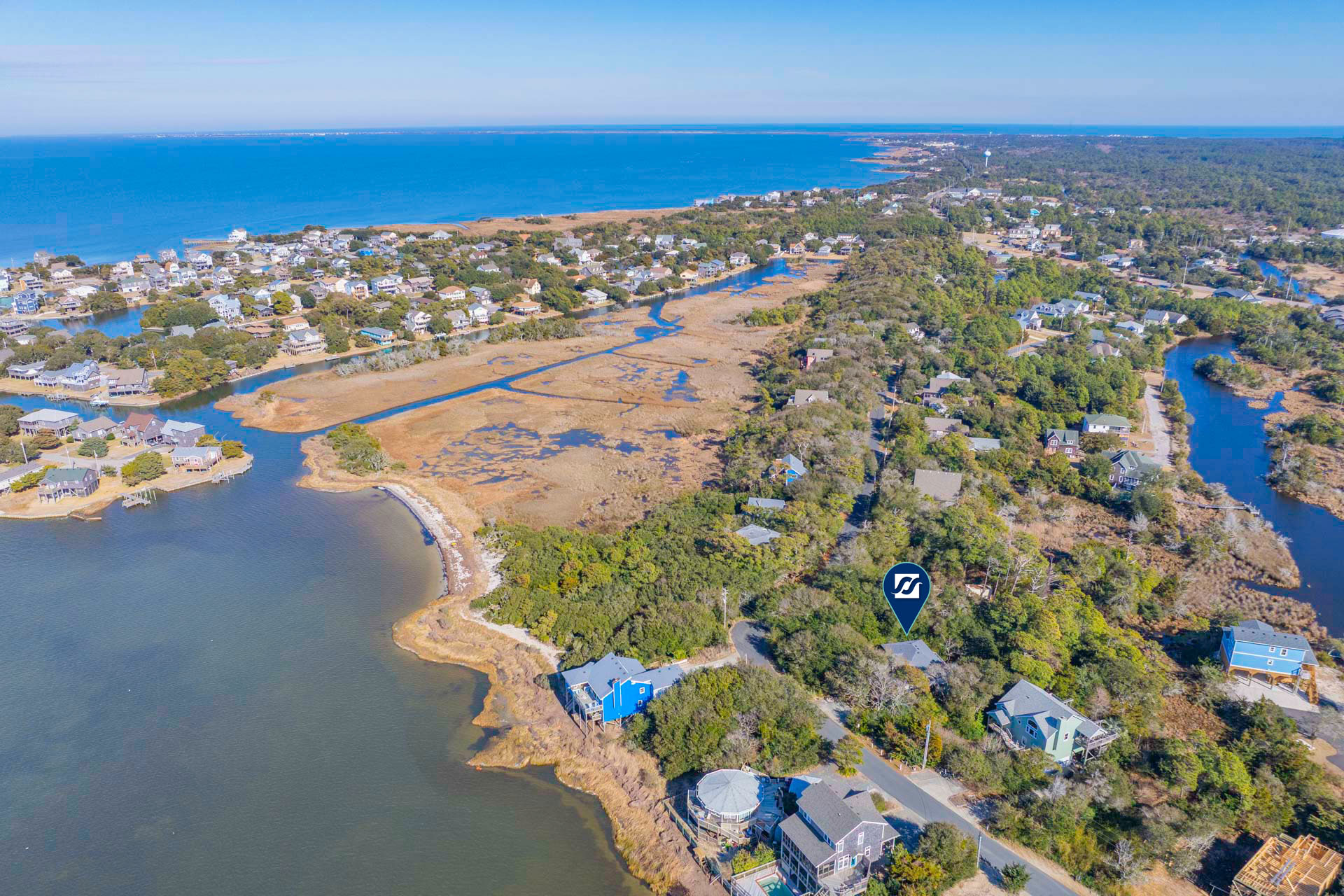 Surf Or Sound Realty 1242 Our Happy Place Exterior 5 Pin