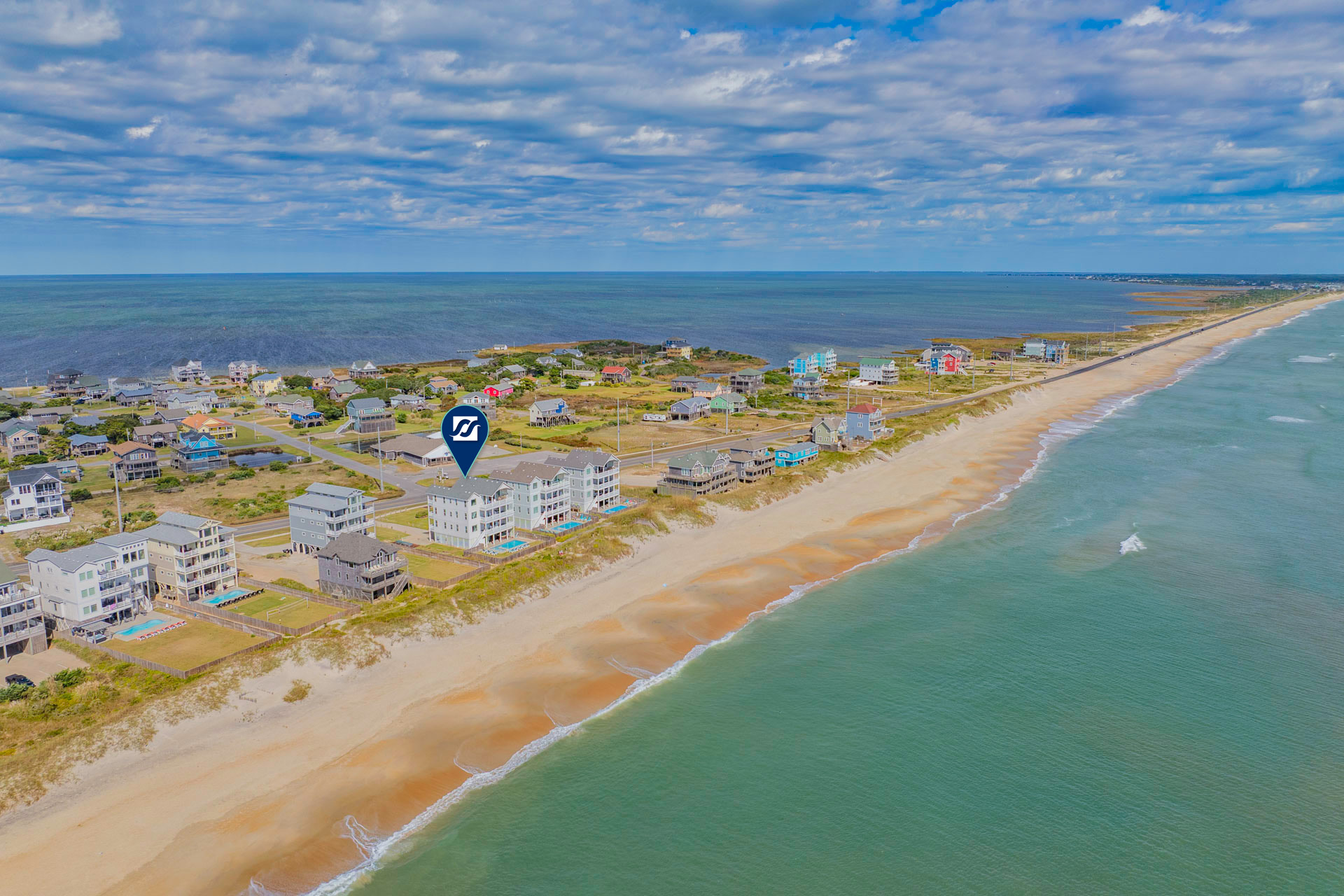 Surf Or Sound Realty 1217 Aqua Sol Exterior 9 Pin