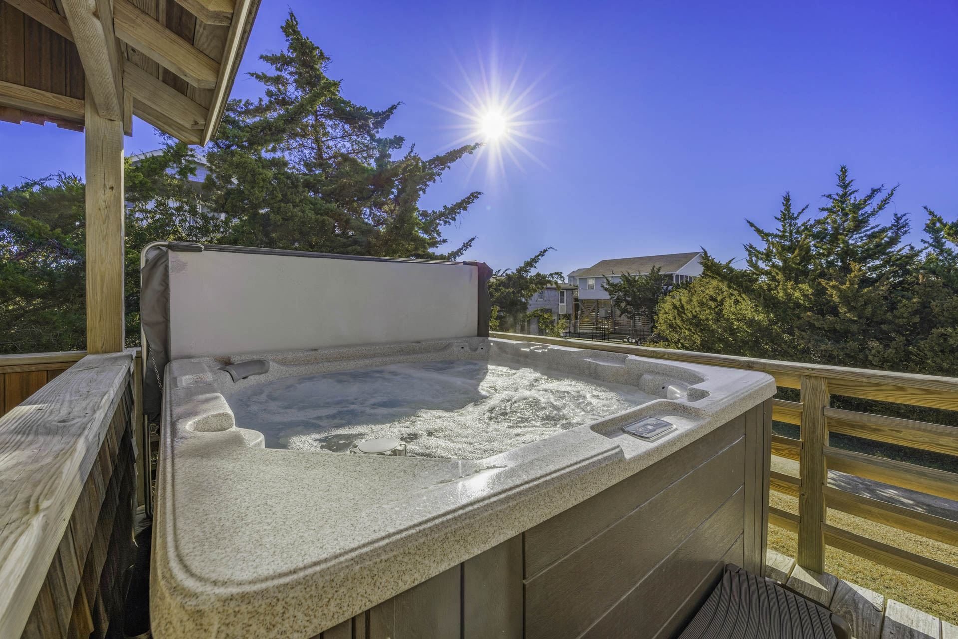 Surf Or Sound Realty 922 Soulshine Hot Tub 1