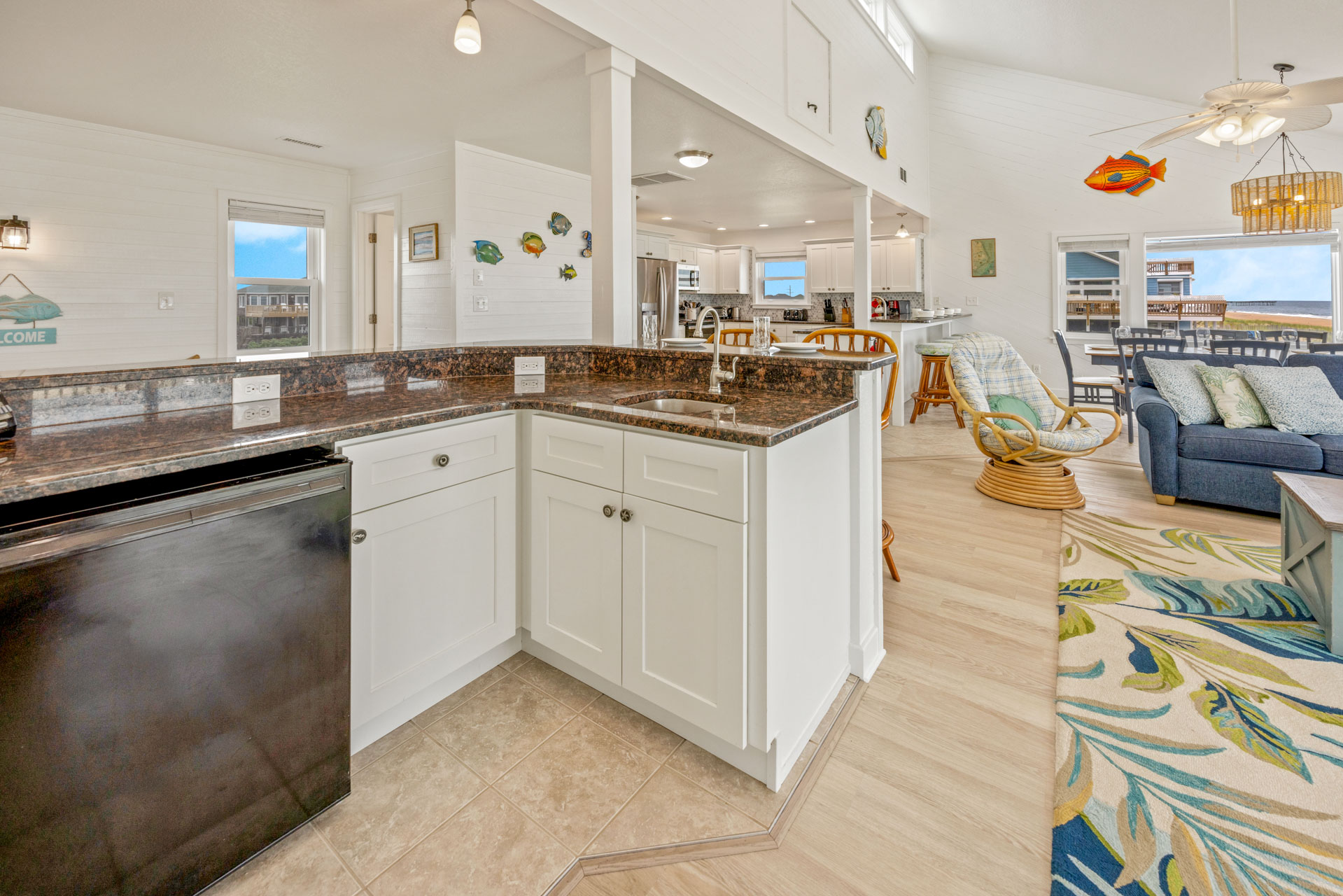 Surf Or Sound Realty 1226 Ocean's 31 Wet Bar 2