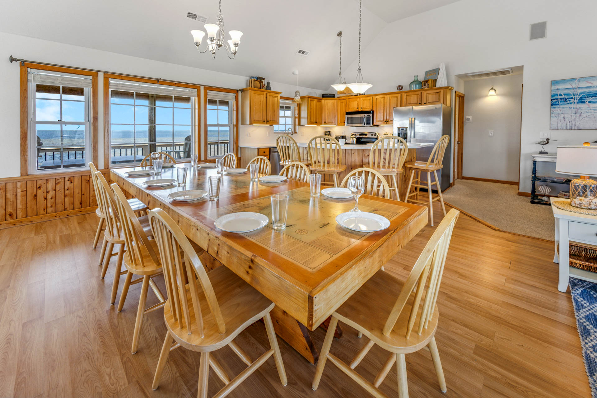 Surf Or Sound Realty 896 Sound Effect Dining Area 1