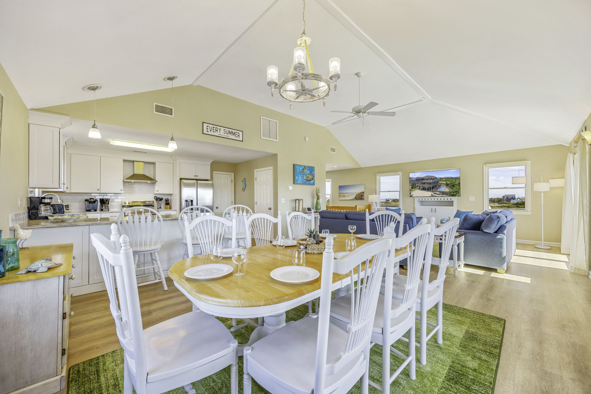 Surf Or Sound Realty 967 Sailor's Delight Dining Area 2