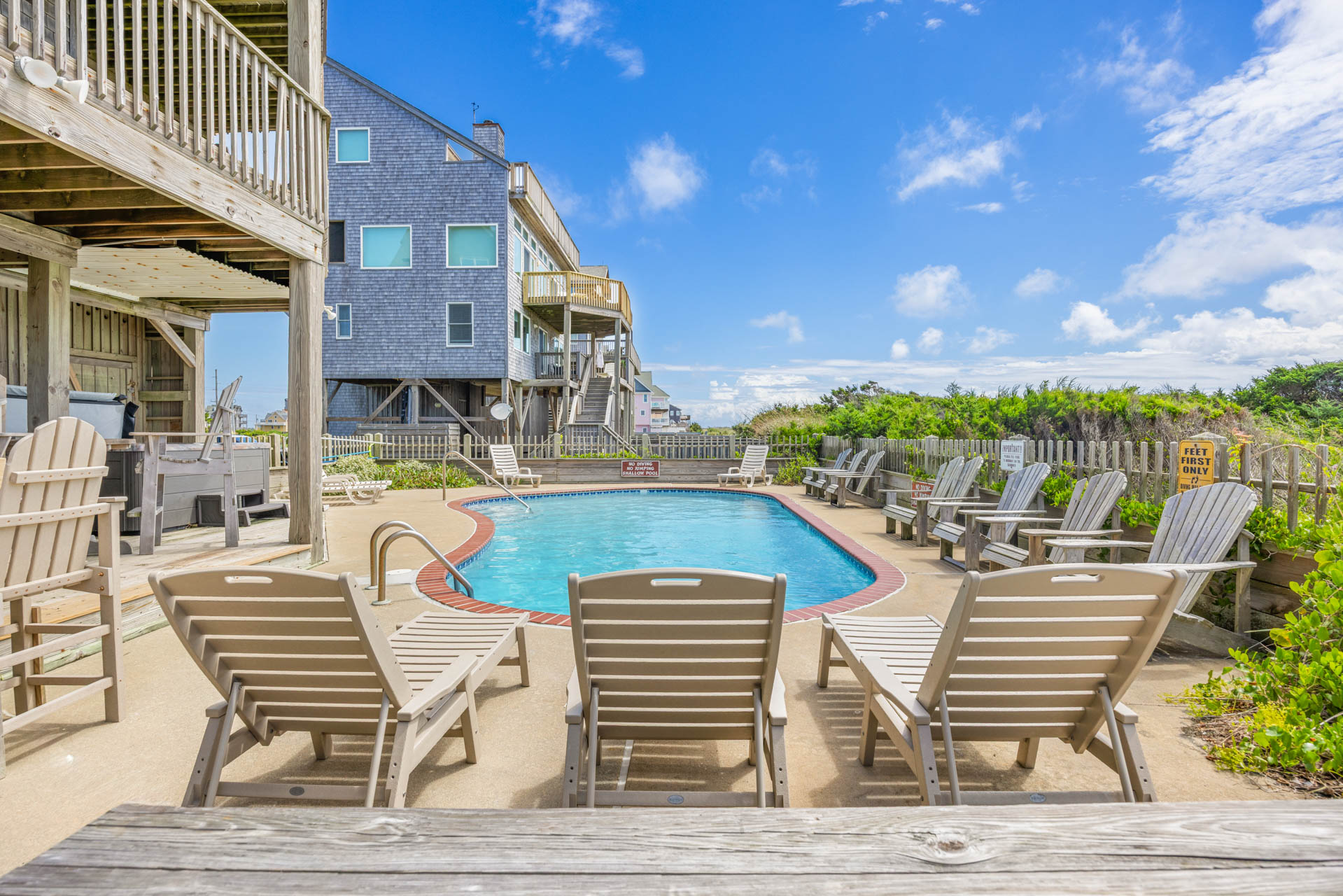 Surf Or Sound Realty 766 Surf's Up Pool Area 7