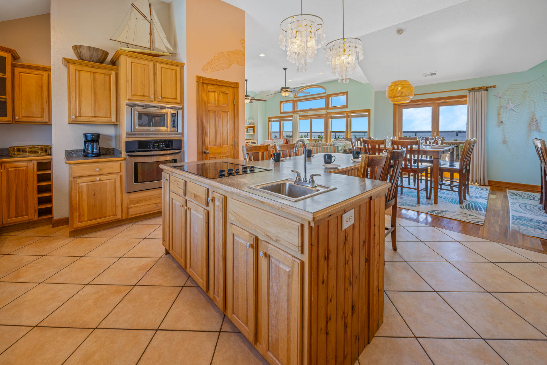 Surf Or Sound Realty 566 La Familia Kitchen 5