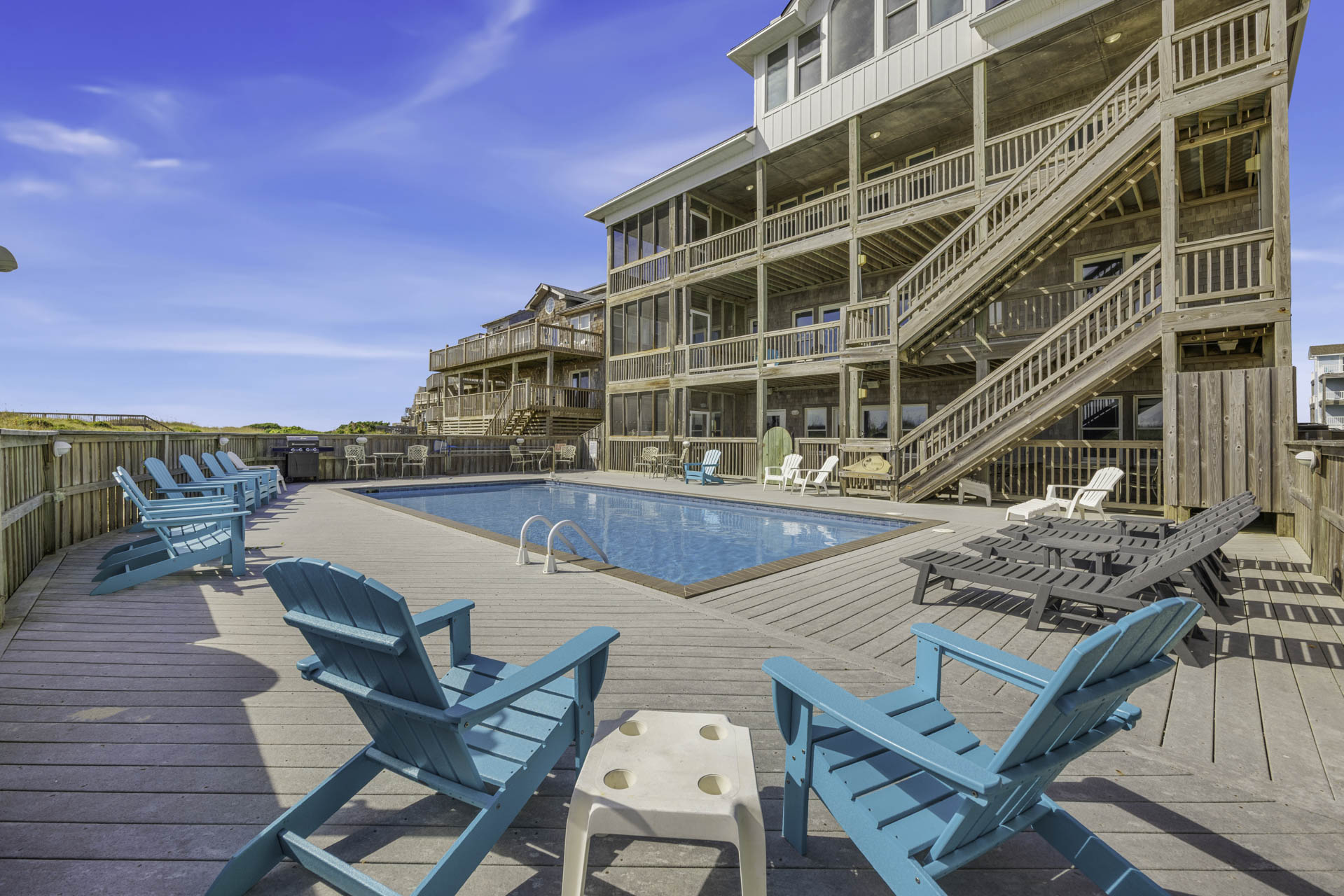 Surf Or Sound Realty 368 Sea Whisper Pool Area 2