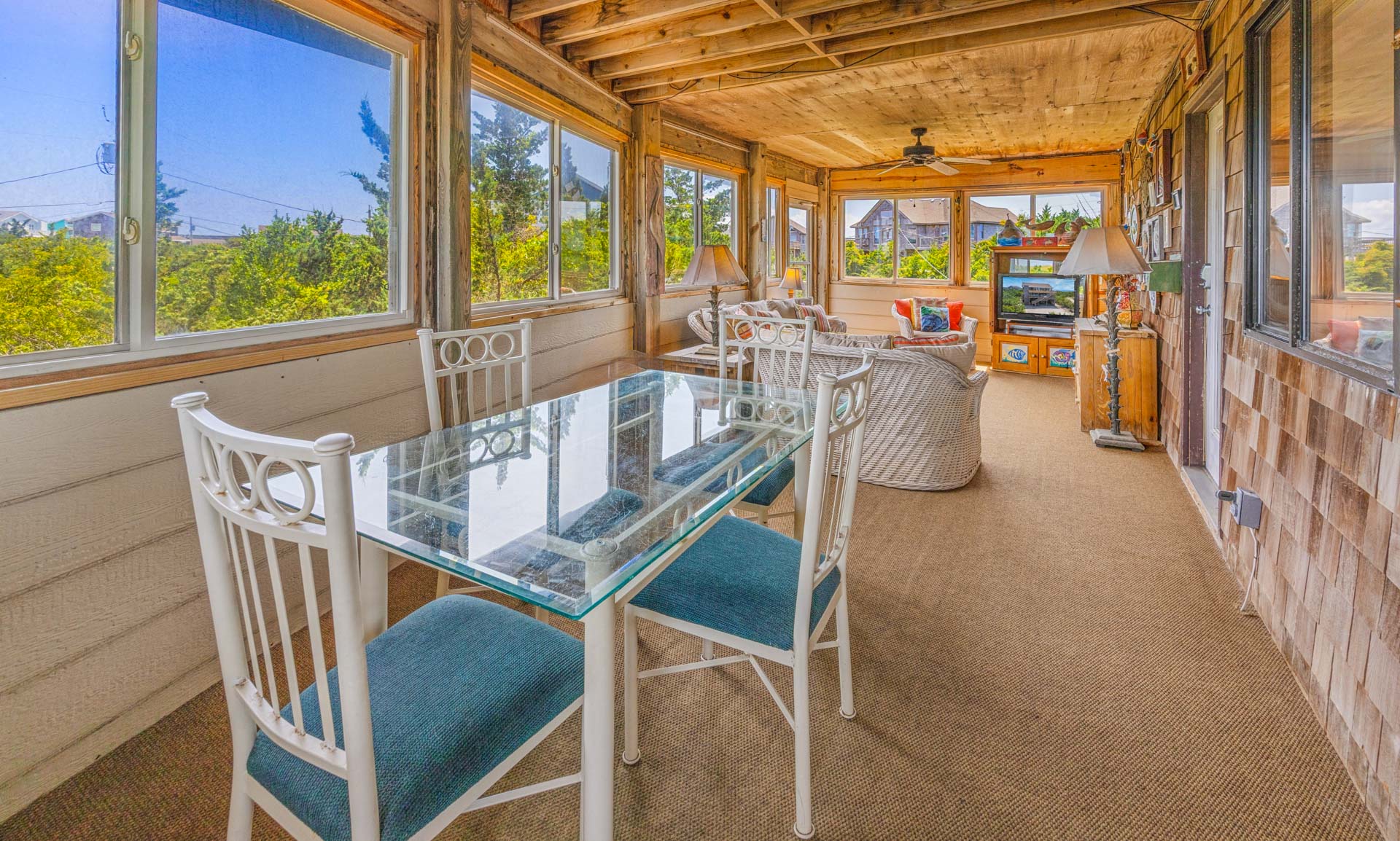 Surf Or Sound Realty 958 Second Wind Avon Screened Porch 2