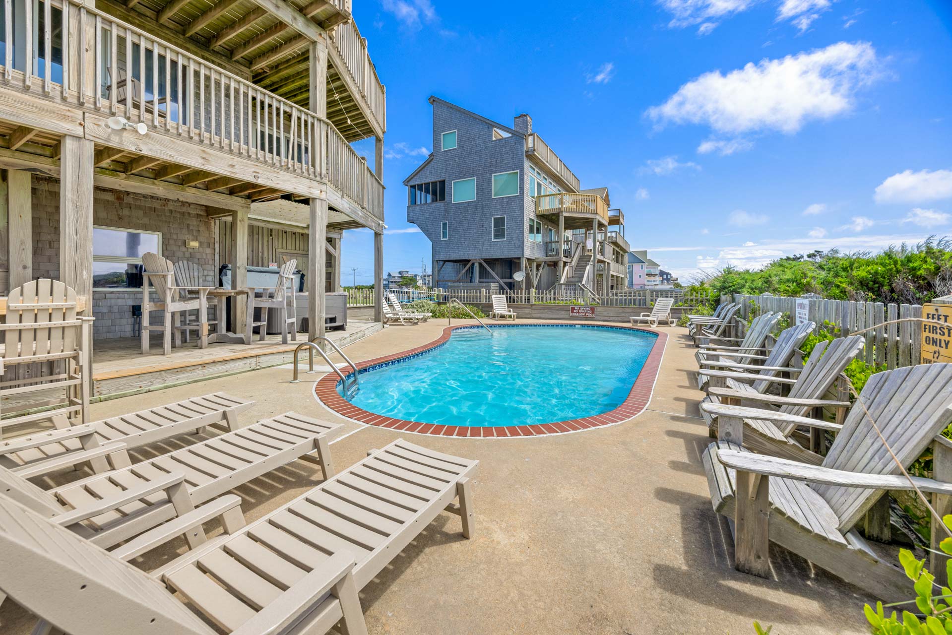 Surf Or Sound Realty 766 Surf's Up Pool Area 4