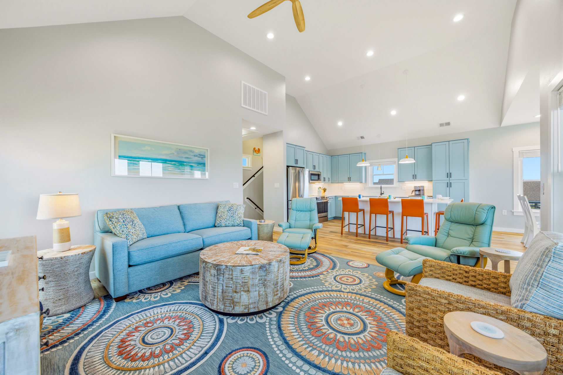 Surf Or Sound Realty 1234 Turtle Watch Great Room 4